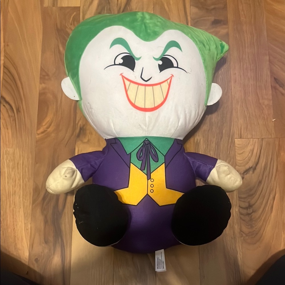 Joker Plush Toy - Green, Purple, Yellow